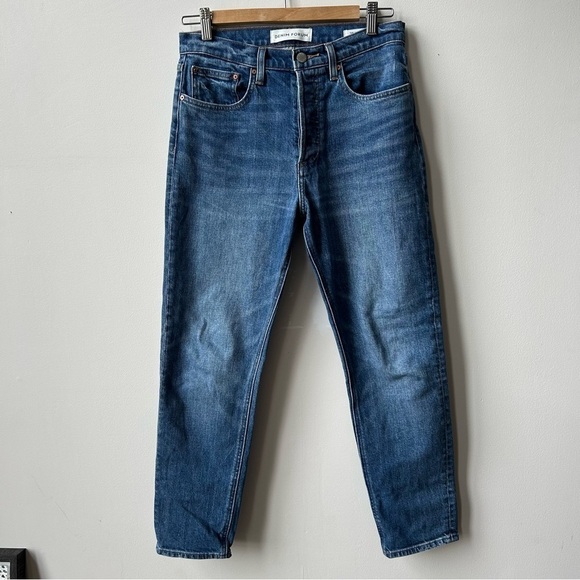 DENIM Forum Ariztia - The Yoko High Rise Slim 28L Inky Blue - Picture 2 of 7